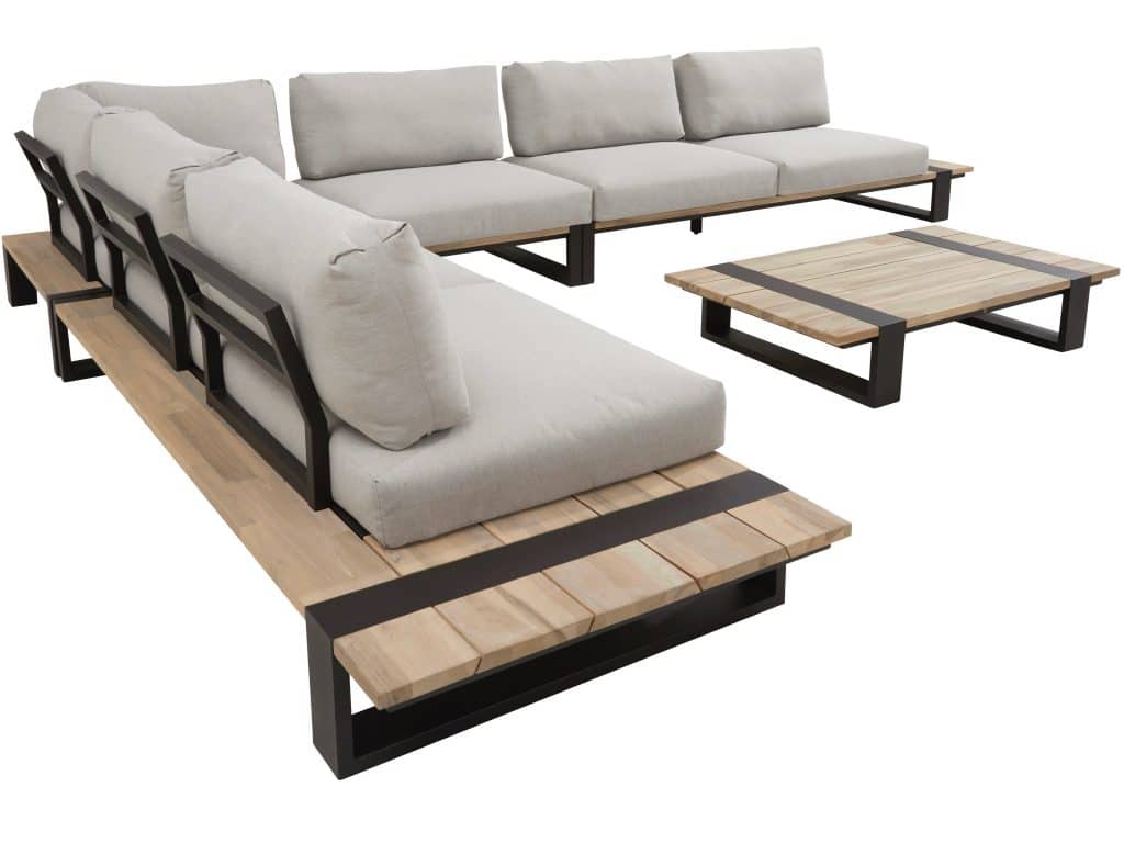 aluminium hoek loungesets