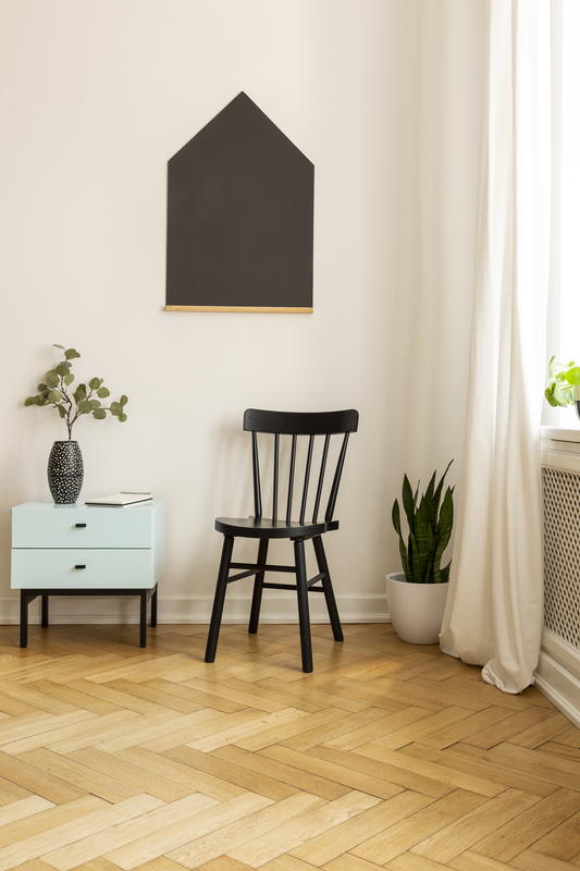 laminaat en houten vloer