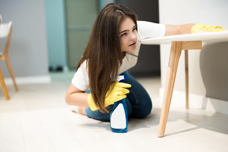 plekken vergeten schoon te maken