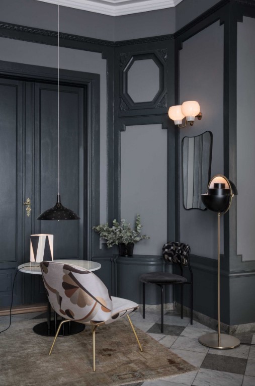staande design lamp