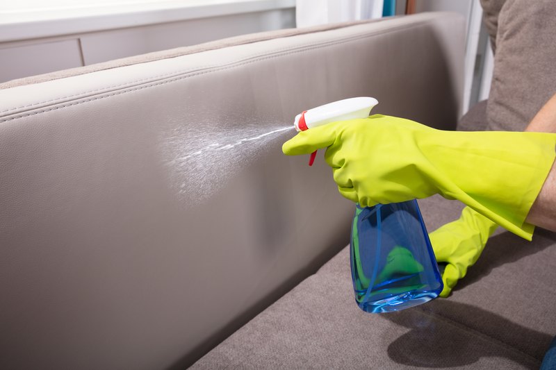 schoonmaaktips bank schoonmaken