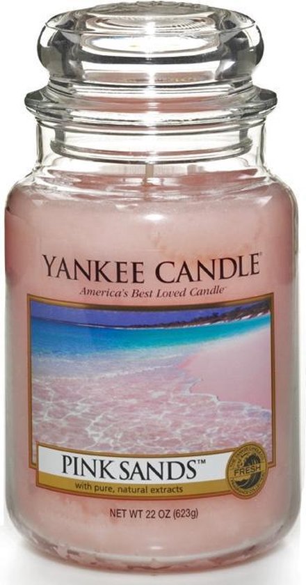 Yankee Candle Large Jar Geurkaars - Pink Sands
