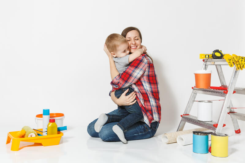 verbouwen met kinderen