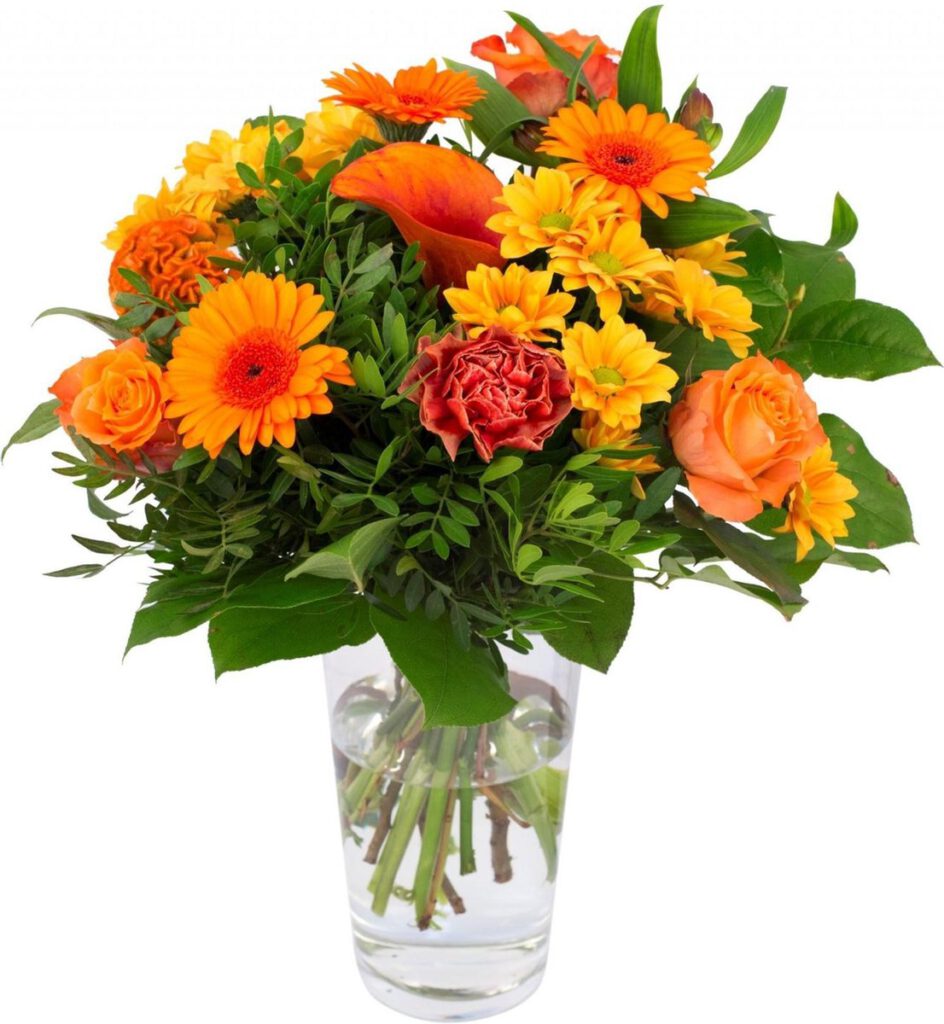 Mama Milou Orange Vers Boeket Bloemen