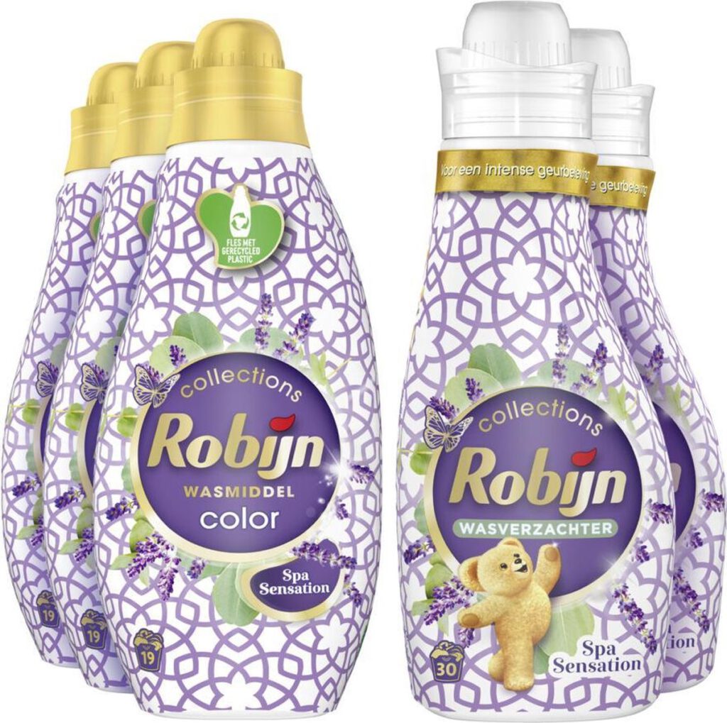 Robijn Spa Sensation Wasmiddel en Wasverzachter Voordeelverpakking