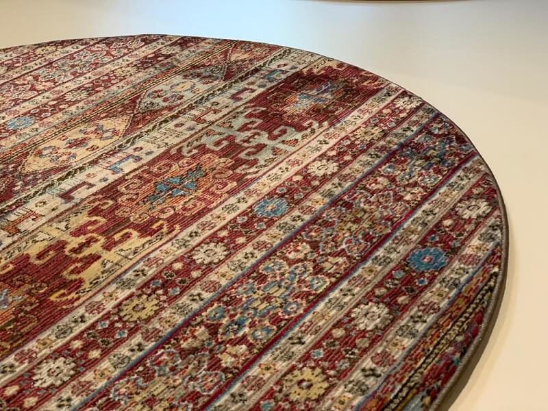 Vloerkleed vintage rood
