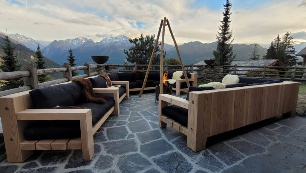 design tuin loungebank op maat