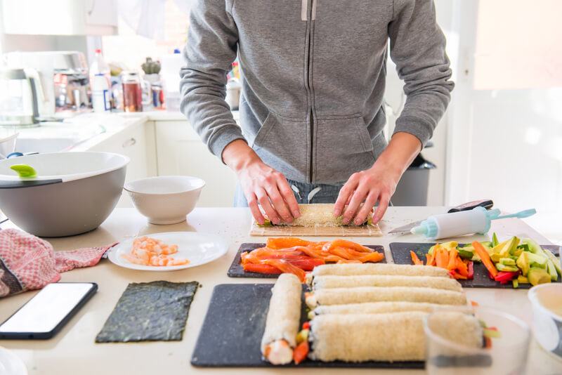 sushi thuis maken