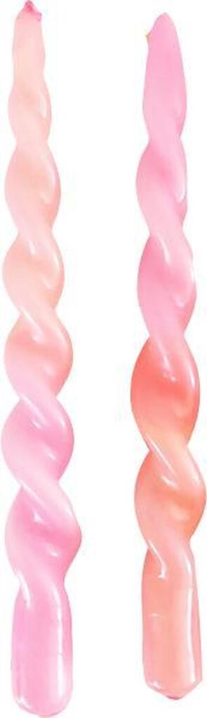 By Vivi - Gedraaide Dip Dye kaarsen