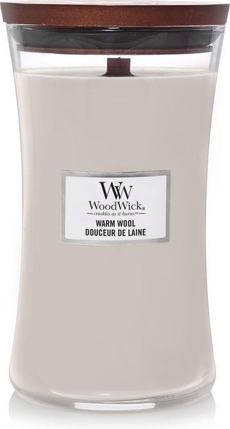 Woodwick Hourglass Large Geurkaars