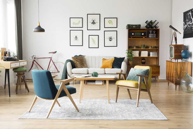 modern seventies woontrend